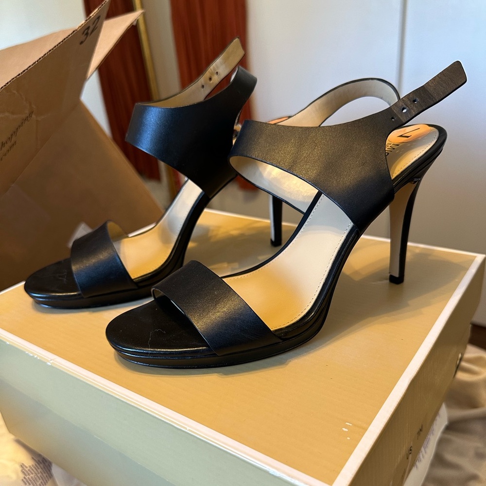 Michael Kors Elegant Black High Heel Sandals